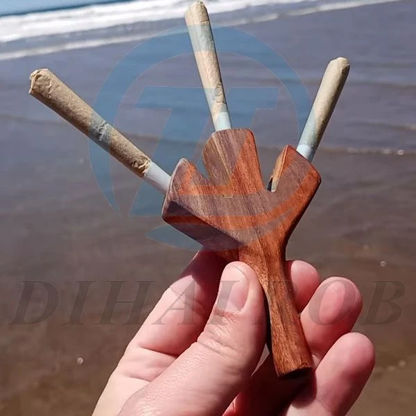 5\/3\/2 أنبوب حامل السجائر الخشبي الوصف